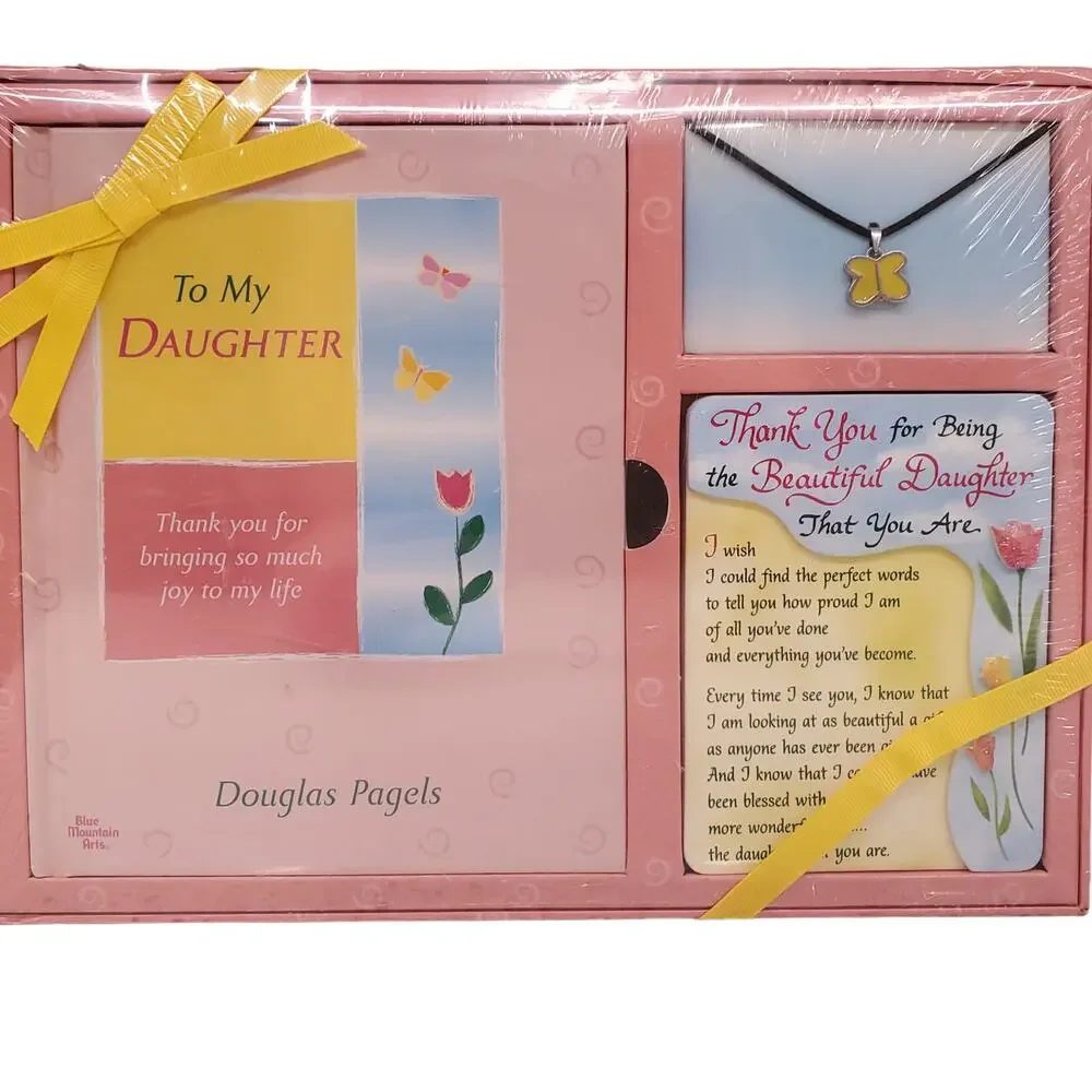 Blue Mountain Arts To My Daughter Douglas Pagels Gift Set for Daughter